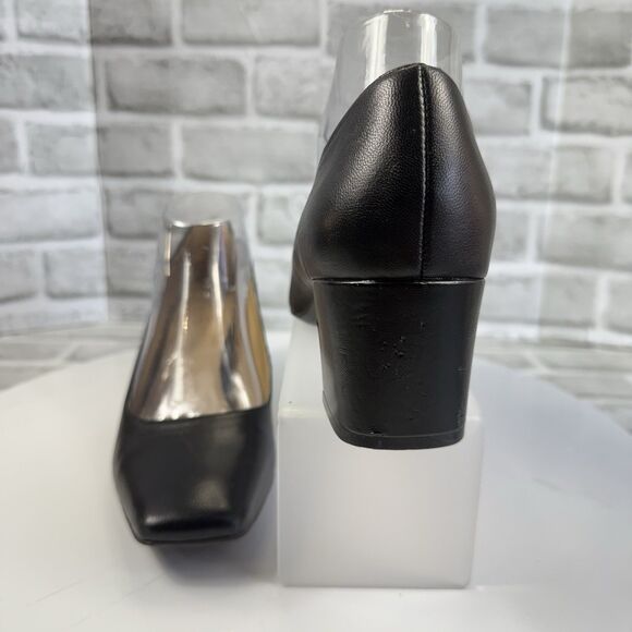 Naturalizer Karina Women’s Size 8.5 Black Leather Classic Comfort Pumps - Picture 2 of 12